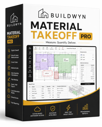 Buildwyn Material Takeoff Pro